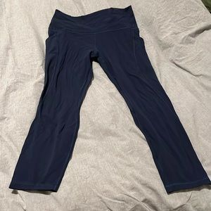 Lululemon Align with pockets navy blue size 10